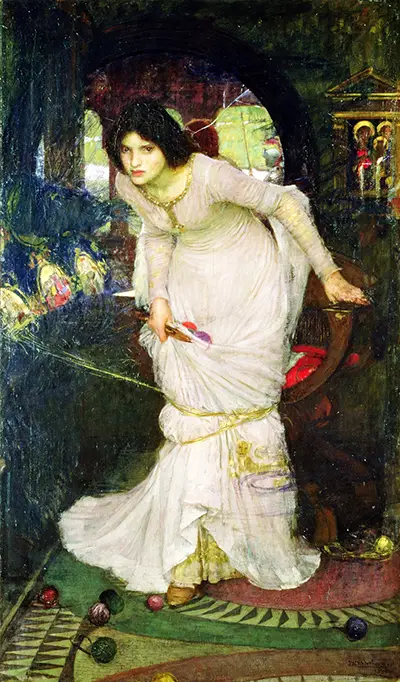 The Lady of Shalott (1894) John William Waterhouse